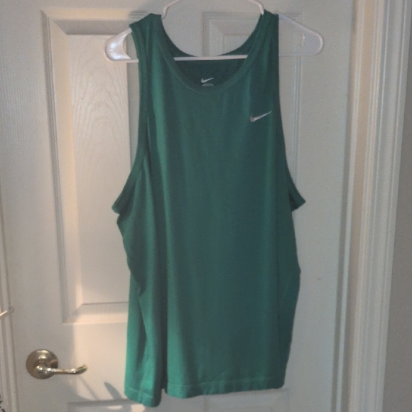 Nike XXL Logo Teal Tank Top - Picture 1 of 6